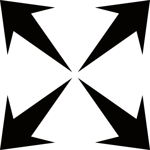 Arrow Generic black fill icon