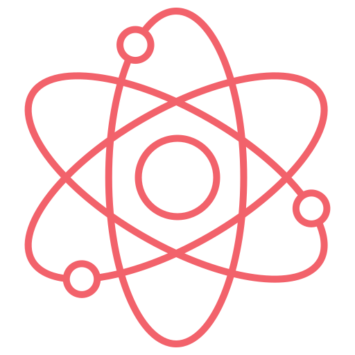atom Generic color outline icon