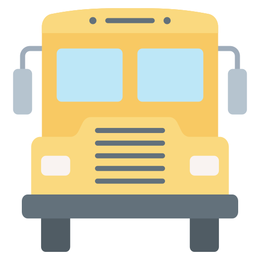 bus scolaire Generic color fill Icône