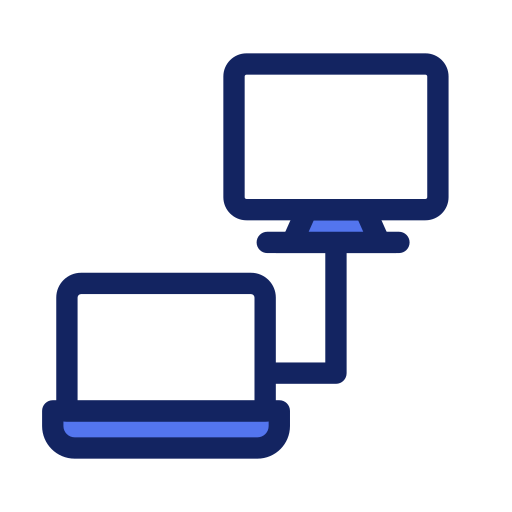 visualizzazione del monitor Generic color lineal-color icona