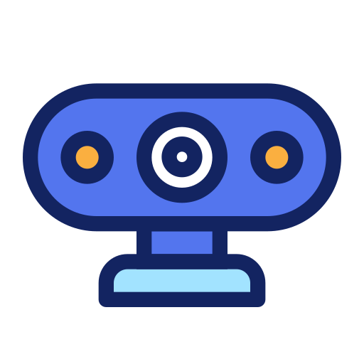 webcam Generic color lineal-color icon