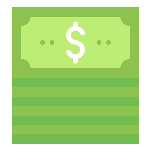 dólar Generic color fill icono
