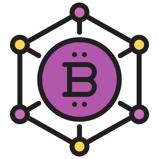 blockchain Generic color lineal-color icon