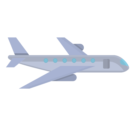 Самолет Generic color fill иконка