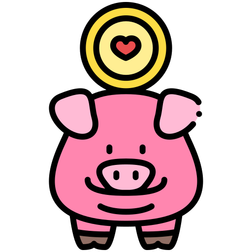 Piggy bank Generic color lineal-color icon