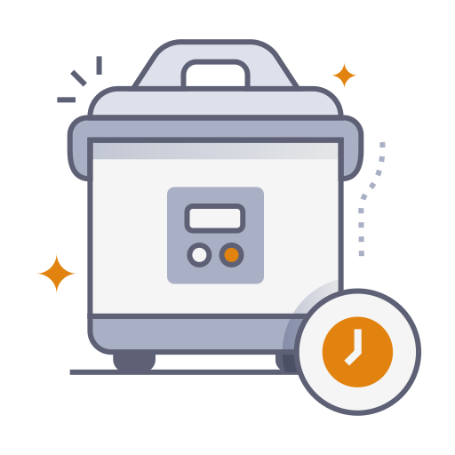 Ricecooker Generic gradient lineal-color icon