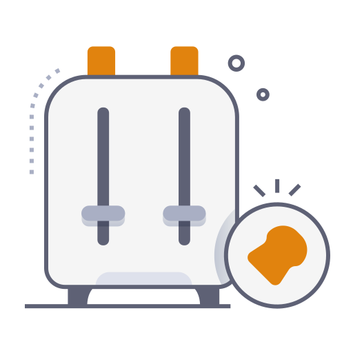 Toaster Generic gradient lineal-color icon