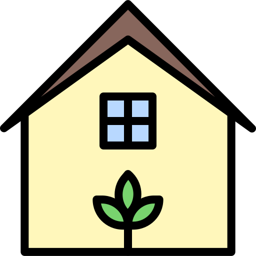 グリーンハウス Generic color lineal-color icon