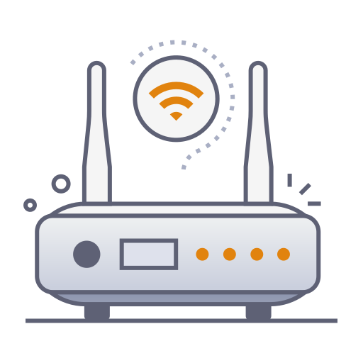 Router Generic gradient lineal-color icon