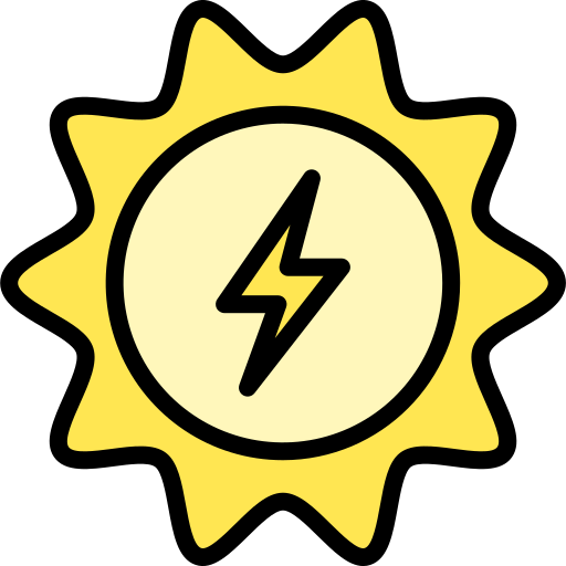 태양 에너지 Generic color lineal-color icon