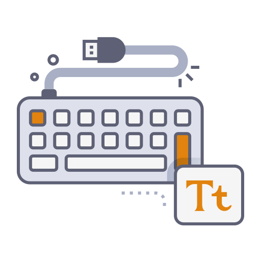 Keyboard Generic gradient lineal-color icon