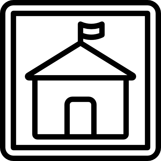 choza Basic Miscellany Lineal icono