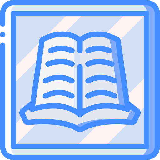 bibliotheek Basic Miscellany Blue icoon