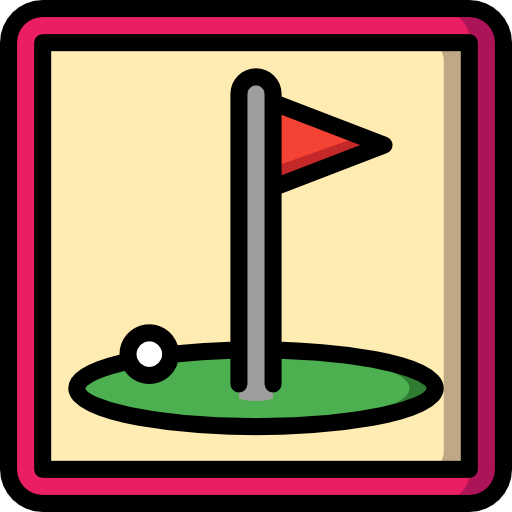 ゴルフ Basic Miscellany Lineal Color icon