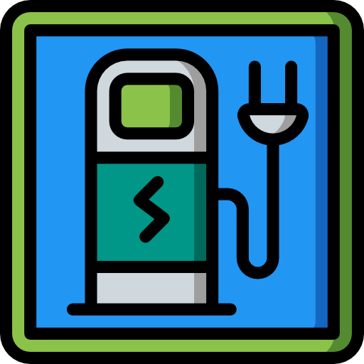 Gas station Basic Miscellany Lineal Color icon