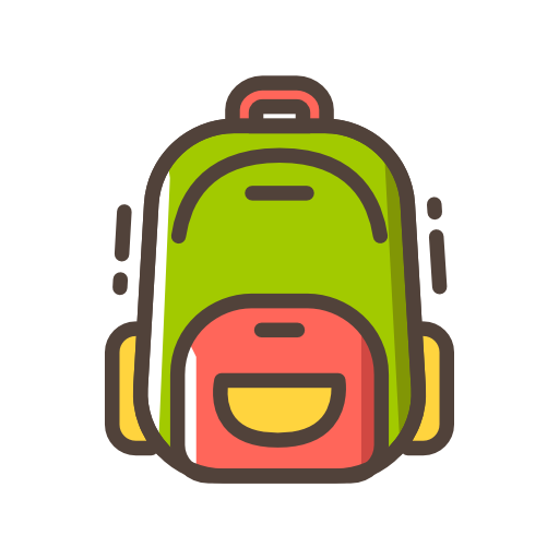 Backpack Chanut is Industries Lineal Color icon