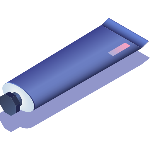 tubo di vernice Chanut is Industries Isometric icona