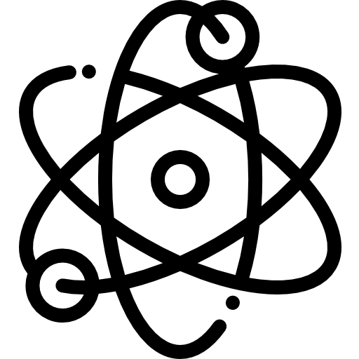 原子 Detailed Rounded Lineal icon