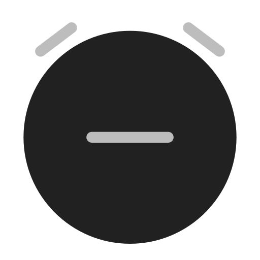 alarm Generic black fill ikona