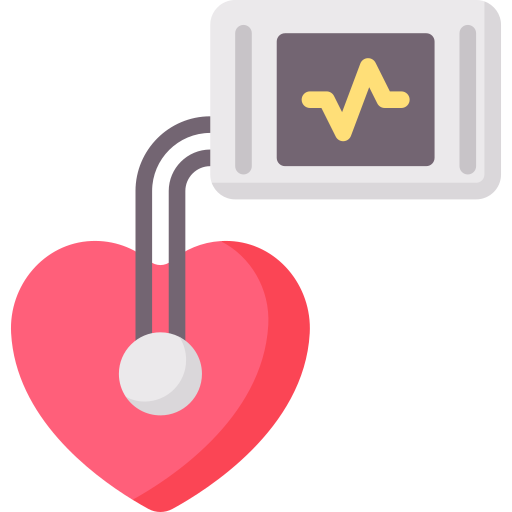 sensore di battito cardiaco Special Flat icona