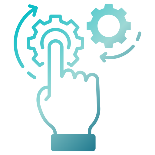 Process Generic gradient fill icon