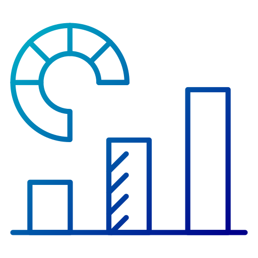 Stat Generic gradient outline icon