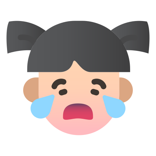 Cry Generic gradient fill icon