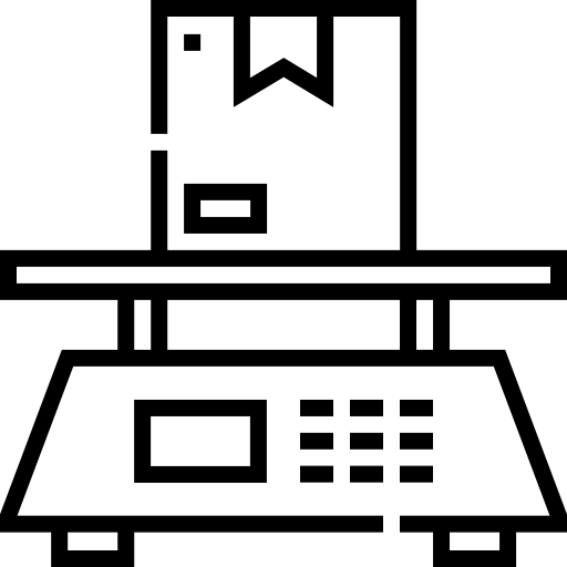 Weight scale Detailed Straight Lineal icon