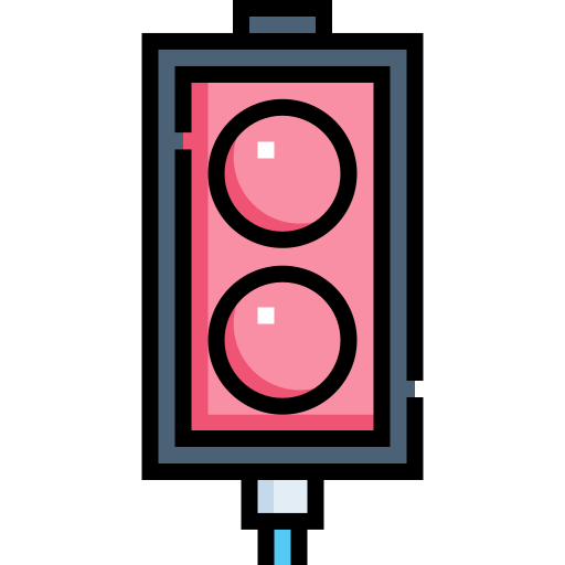 fotoelektrischer sensor Detailed Straight Lineal color icon