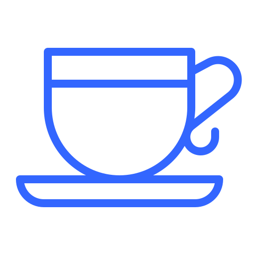 café Generic color outline icono