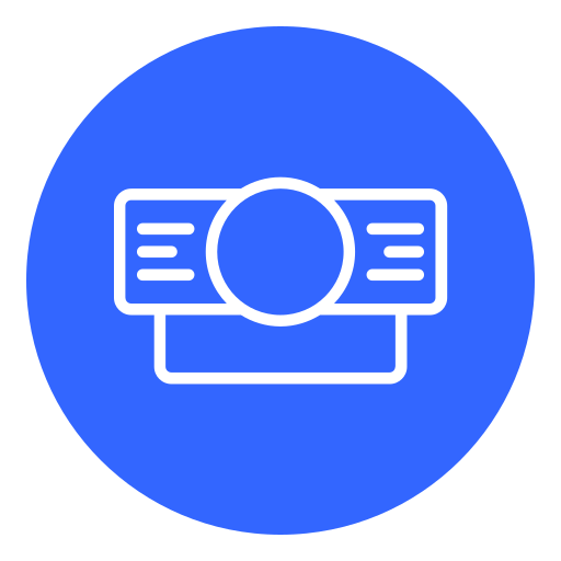 Proyector Generic color fill icon
