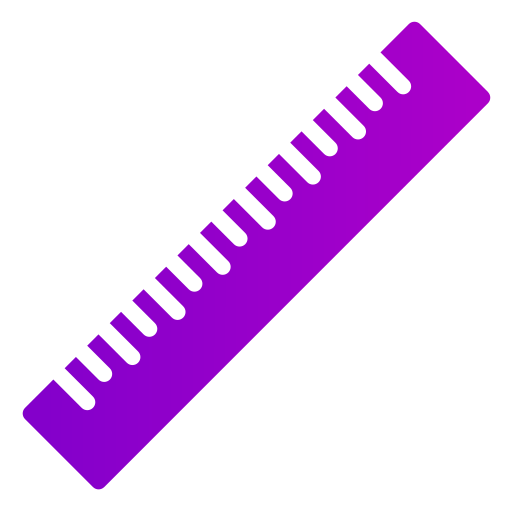 linijka Generic gradient fill ikona