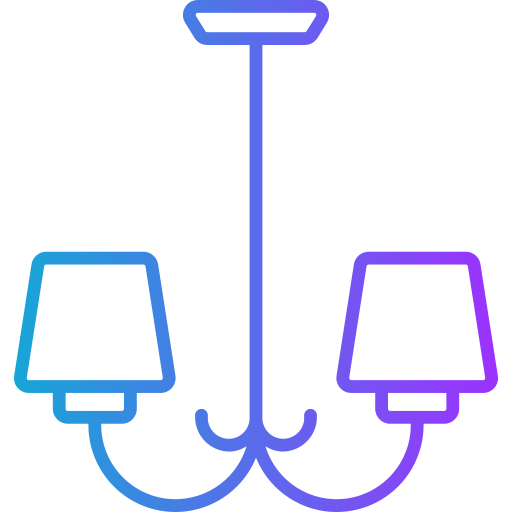 Żyrandol Generic gradient outline ikona