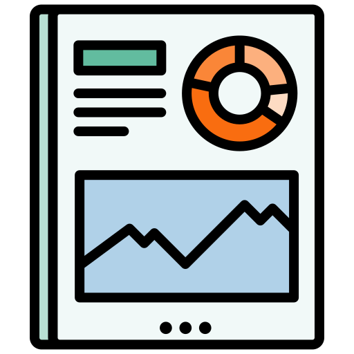 informe Generic color lineal-color icono