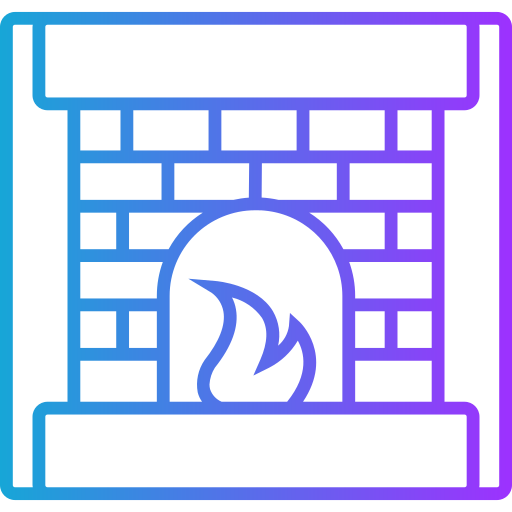 난로 Generic gradient outline icon