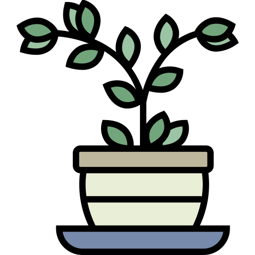 観葉植物 Generic color lineal-color icon