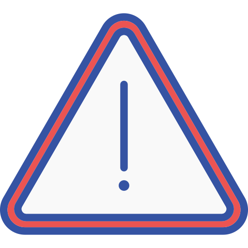 Warning Generic color lineal-color icon
