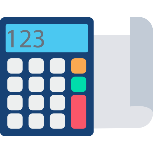kalkulator Arslan Haider Flat ikona