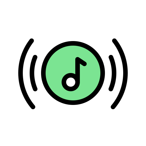 Music note Generic color lineal-color icon