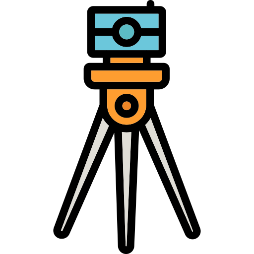 kamera Arslan Haider Lineal-color ikona