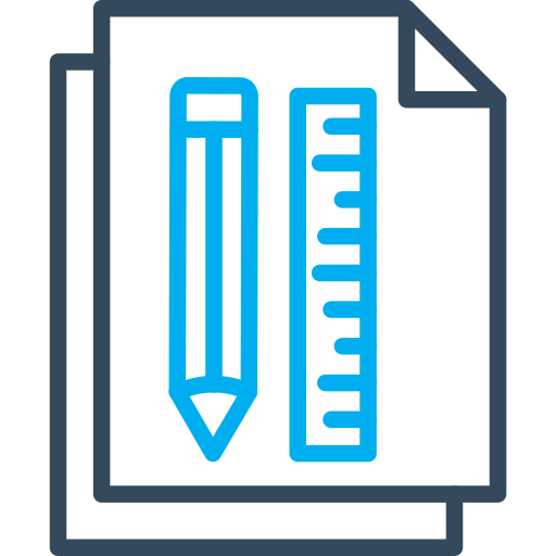 Data requirement Arslan Haider Outline Blue icon