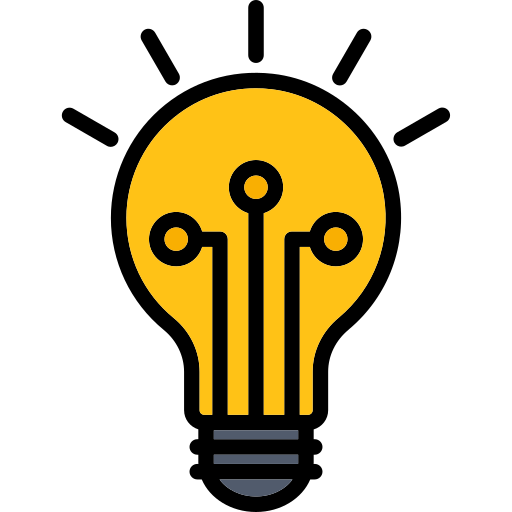 Light bulb Arslan Haider Lineal-color icon