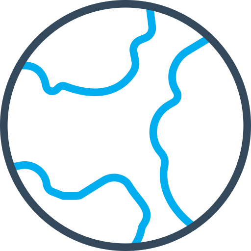 lokalizator mapy Arslan Haider Outline Blue ikona