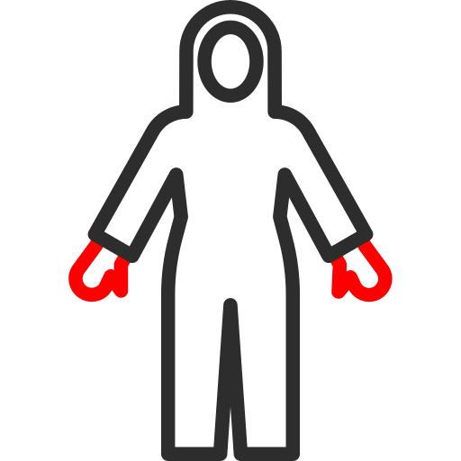 Защитный костюм Arslan Haider Outline Red иконка