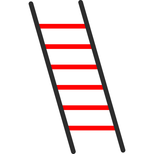 escalera Arslan Haider Outline Red icono