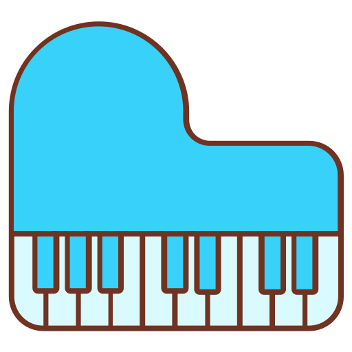 klavier Generic color lineal-color icon