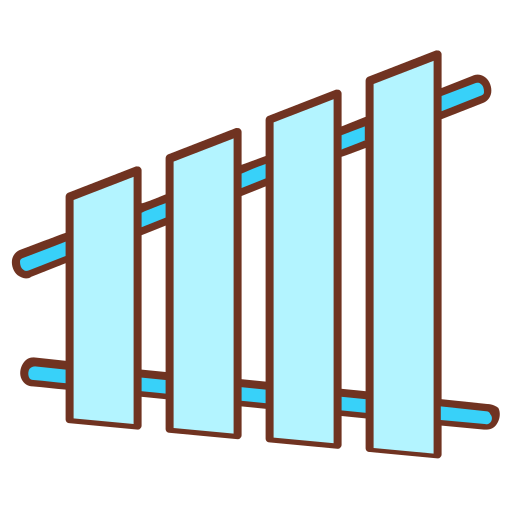 ksylofon Generic color lineal-color ikona