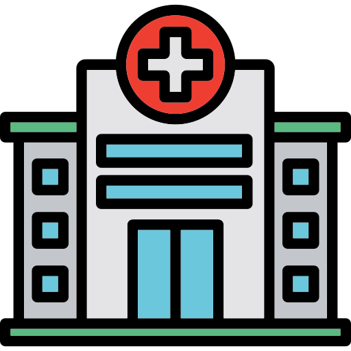 病院 Arslan Haider Lineal-color icon