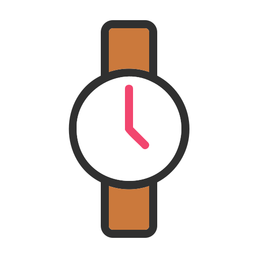 Watch Generic color lineal-color icon
