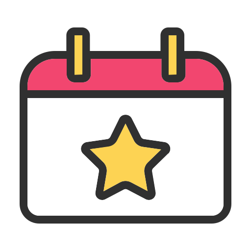 Event Generic color lineal-color icon